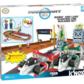 K'nex Mario Kart: Mario and Luigi Starting Line Building Set