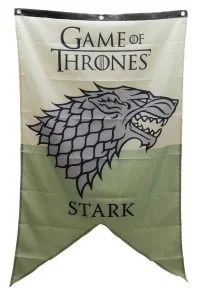 Estandarte Stark Game of Thrones