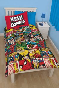 Edredon y cubre-almohada de Marvel Comics