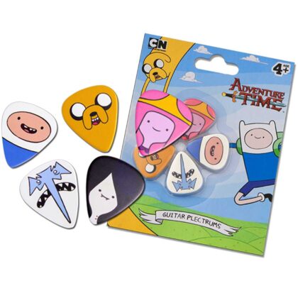 Guitar plectrums Adventure Time
