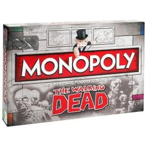juego de mesa monopoly the walking dead: survival edition