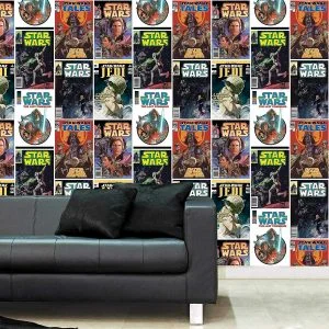 papel decorativo star wars