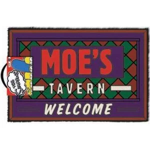 felpudo entrada moe's tavern simpsons