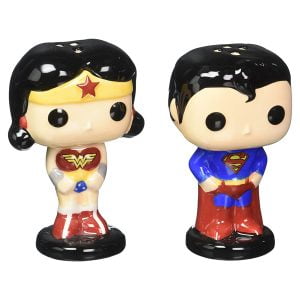 recipientes especias figuras wonderwoman superman