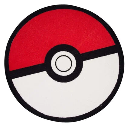 alfombra redonda pokeball
