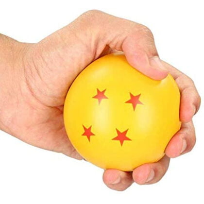 pelota antiestres bola de dragon 4 estrellas