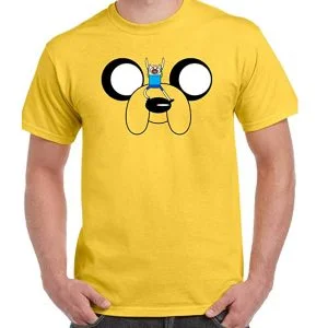 camiseta adventure time jake gigante