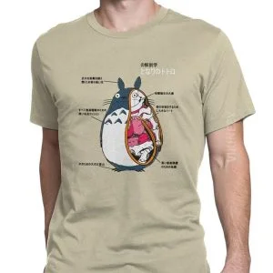 camiseta interior cuerpo totoro
