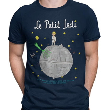 camiseta inspirada en el principito y star wars