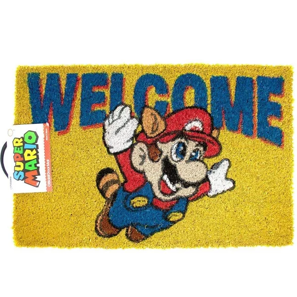 felpudo caratula super mario bros 3 felpudo mario bros castor