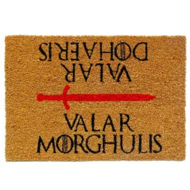felpudo valar morghulis valar dohaeris