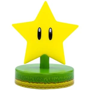 lampara decorativa estrella mario