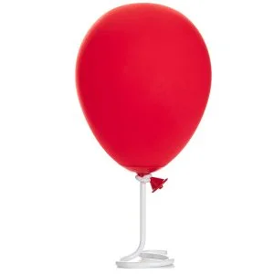 lampara decorativa inspirada en el globo rojo de la pelicula it