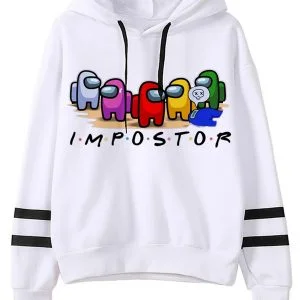 sudadera inspirada en el juego among us