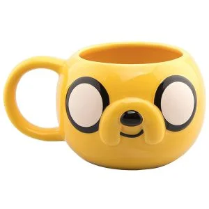 taza ceramica 3d jake adventure time