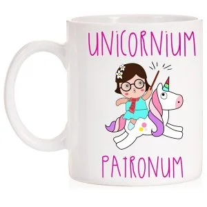 taza harry potter unicornium patronum