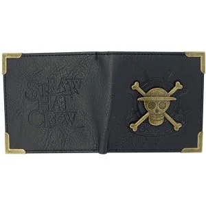 monedero one piece logo relieve