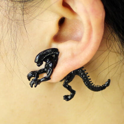 xenomorph earring alien