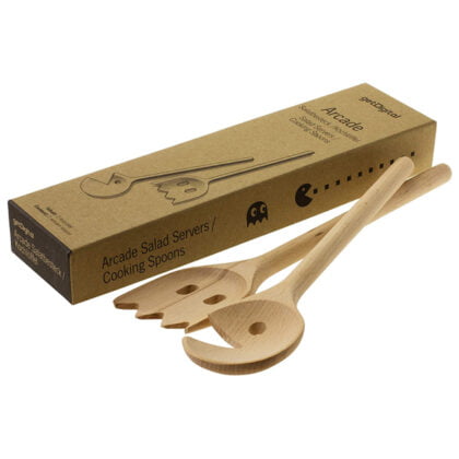 cucharas de madera pacman