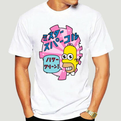camiseta anuncio detergente japones homer