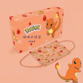 mascarillas quirurgicas pokemon charmander