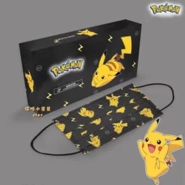 mascarillas pokemon pikachu