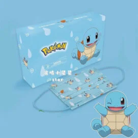 tapabocas squirtle pokemon
