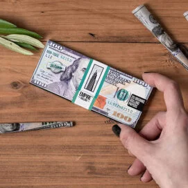 papel de liar billete 100 dolares