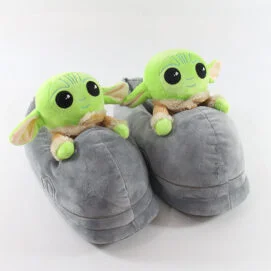 pantuflas para casa baby yoda