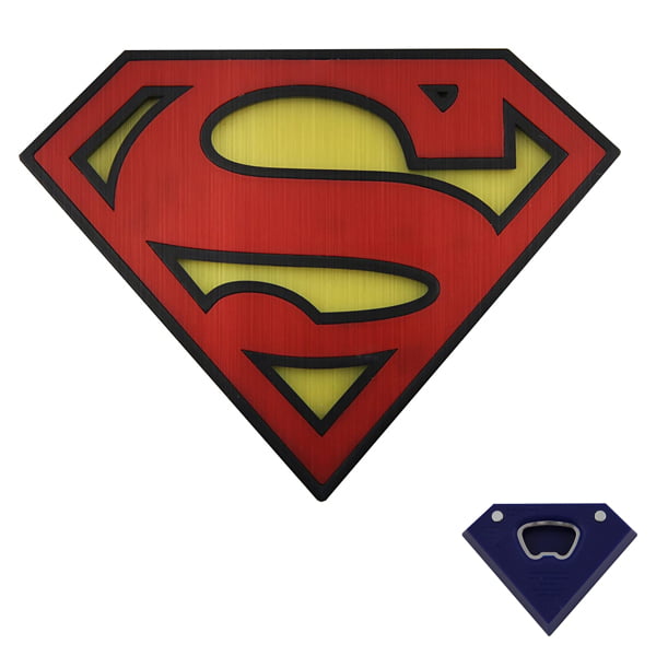 abrebotellas superman abrebotellas magnetico super man