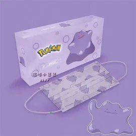 tapabocas ditto pokemon