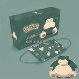 tapabocas snorlax pokemon