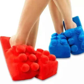 pantuflas lego