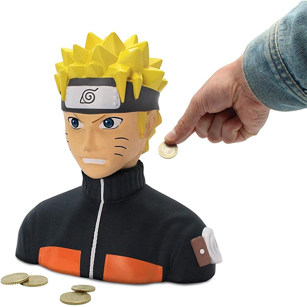 hucha naruto uzumaki busto decorativo naruto hucha